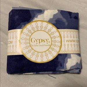 Gypsy05 Boho Beach Roundie in Blue Indigo